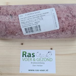 5 dieren basis kg