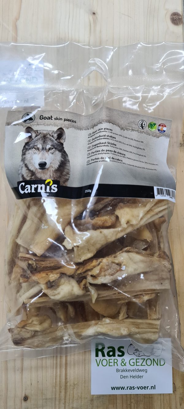 Geitenhuid stukjes 250gr