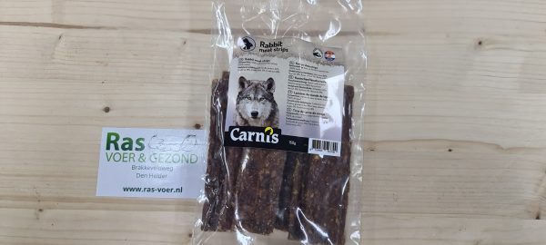 Konijn vleesstrips