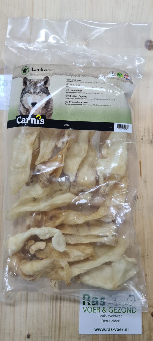 Lams oortjes 200gr