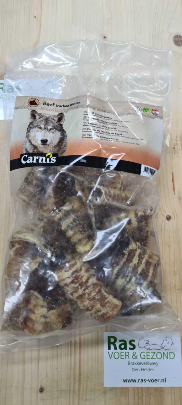 Luchtpijp stukjes rund 250gr