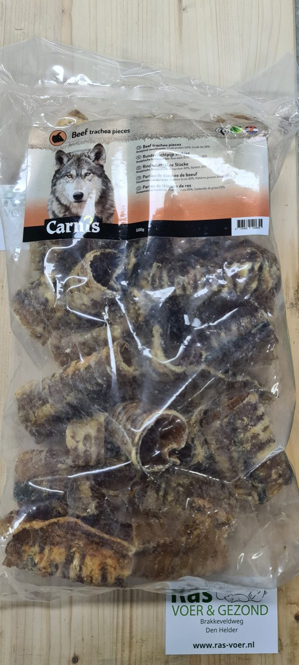 Runderluchtpijpstukjes 500gr