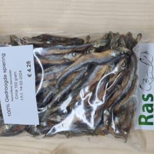 Gedroogde spiering 100gr